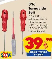 VE-GE 3’LÜ TORNAVİDA SETİ